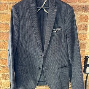 Zara Men's Navy Blazer